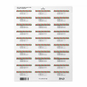 Rote, weiße und grüne Streifen (Vorne)