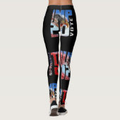 Rote Welle 2020 Trumpf-Floridas Legging Leggings (Rückseite)