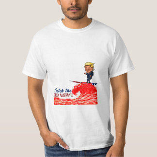 Rote Welle Donald Trump T-Shirt