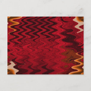 Rote Welle Postkarte