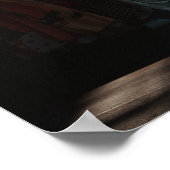 Rote Weste Poster (Ecke)