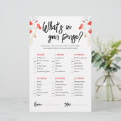 Rote Wildblumen | Was ist in deinem Handspiel? (Stehend Vorderseite)