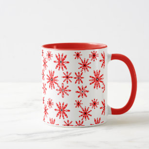 Rote Windmühlen Tasse
