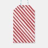 Rote Winterbeeren Weihnachten Vielen Dank für Ihre Geschenkanhänger (Rückseite)