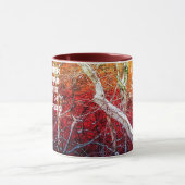 Rote Winternacht Tasse (Zentrum)