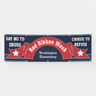 Rote Woche - Drogenfreie Woche Banner
