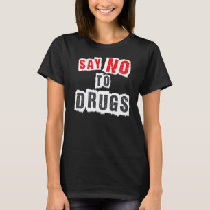 Rote Woche sagt Nein zu Drogen T-Shirt