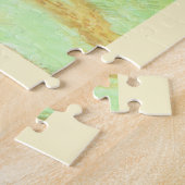 Rote Wolke, ein gebürtiger Ureinwohner-Leiter Puzzle (Seite)