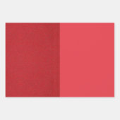 Rote Wrapping Sheets für halb und halb Tomaten - A Geschenkpapier Set (Vorderseite 3)