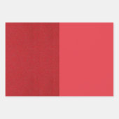Rote Wrapping Sheets für halb und halb Tomaten - A Geschenkpapier Set (Vorderseite 2)