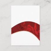 Rote Wunschkarten Begleitkarte (Rückseite)