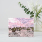 Rote Wüste Postkarte (Stehend Vorderseite)