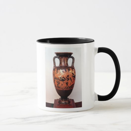 Rote Zahl Amphora des Dachbodens Tasse (Rechts)
