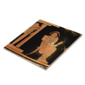 Rote Zahl Pyxis des Dachbodens, der eine Braut, 5. Fliese (Seite)