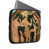 Rote Zahl Vase des Dachbodens, der einen Soldaten Laptopschutzhülle (Vorne Rechts)