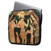 Rote Zahl Vase des Dachbodens, der einen Soldaten Laptopschutzhülle (Vorderseite Links)