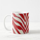 Rote Zebra-Tasse Kaffeetasse (Links)