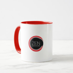 Rote Zen-Tasse Tasse