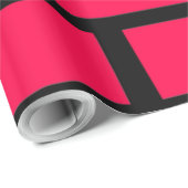 ROTE ZIEGELWAND GESCHENKPAPIER (Rolleneckpunkt)