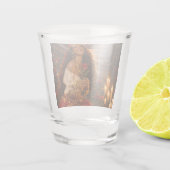 rote Zigeuner Schnapsglas (Rückseite)