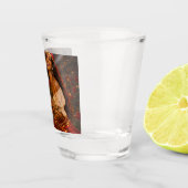 rote Zigeuner Schnapsglas (Rechts)