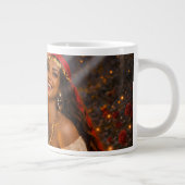 rote Zigeunerin Jumbo-Tasse (Rechts)
