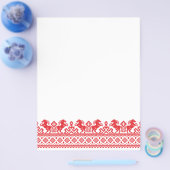 Rote Zuchtpferde Flyer (Einzeln)