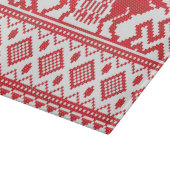 Rote Zuchtpferde Schneidebrett (Ecke)