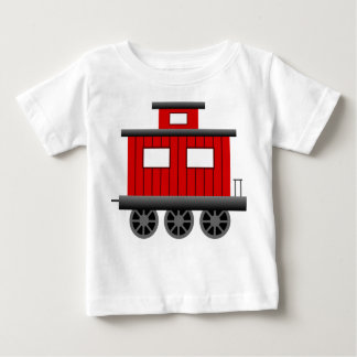 Rote Zug-Kombüse Baby T-shirt