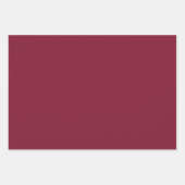 Rote Zwiebel, Farbe Geschenkpapier Set (Vorderseite 3)