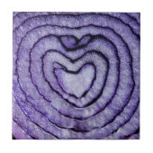 Rote Zwiebel Fliese (Vorderseite)