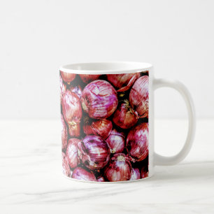 Rote Zwiebel Kaffeetasse