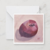 Rote Zwiebel Mitteilungskarte (Vorderseite)