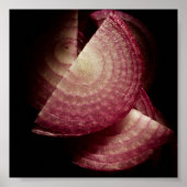 Rote Zwiebel Poster (Vorne)