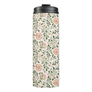 Röten Rosa Mintgrün Schmetterling Thermosbecher