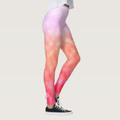 Röten Schleier Leggings (Rechts)