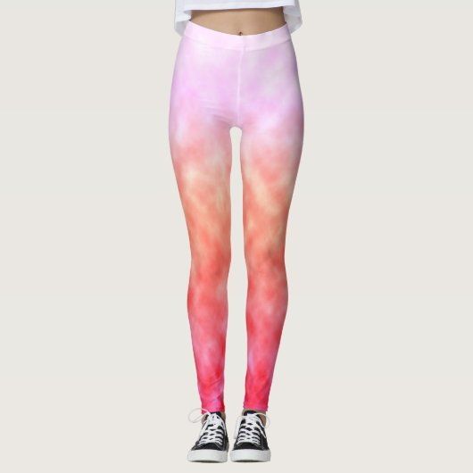 Röten Schleier Leggings (Vorderseite)