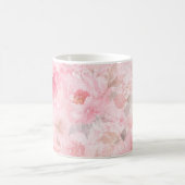 Rötenwasserfarben-Blumen Kaffeetasse (Mittel)