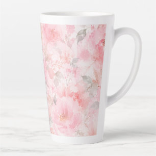 Rötenwasserfarben-Blumen Milchtasse
