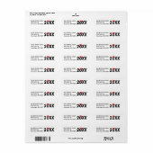 Roter Abschluss (Vorne)