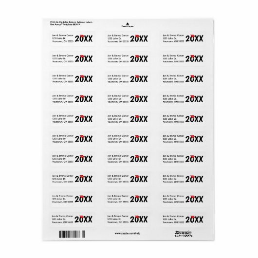 Roter Abschluss (Vorne)