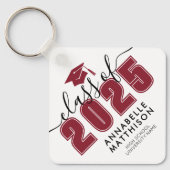 Roter Abschluss Schlüsselanhänger (Vorderseite)