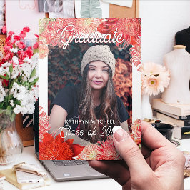 Roter Abschluss von Cornfloral Botanical Boho Ankündigung