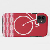 Roter abstrakter Fahrrad iPhone 5 Kasten Case-Mate iPhone Hülle (Rückseite (Horizontal))