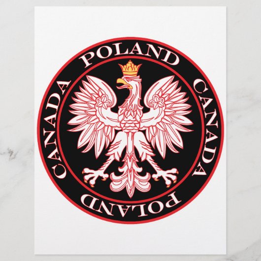 Roter Adler aus Polen Flyer (Vorne)