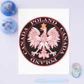 Roter Adler aus Polen Flyer (Einzeln)