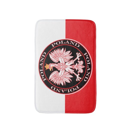 Roter Adler Badematte (Vorderseite Vertikal)