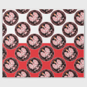 Roter Adler Geschenkpapier (Flach)