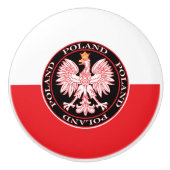 Roter Adler Keramikknauf (Vorderseite)