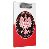 Roter Adler Klemmbrett (Rechts)